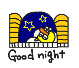 duck father -English- sticker #7179267