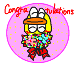 duck father -English- sticker #7179273