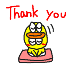 duck father -English- sticker #7179274