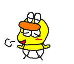 duck father -English- sticker #7179279