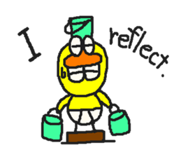 duck father -English- sticker #7179285