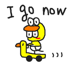 duck father -English- sticker #7179289