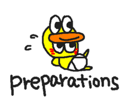 duck father -English- sticker #7179291