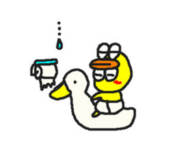 duck father -English- sticker #7179302