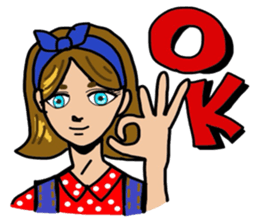 POP POP GIRL sticker #7179510