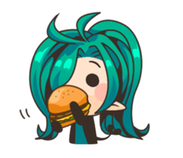 Bazai's daliy life! sticker #7179554