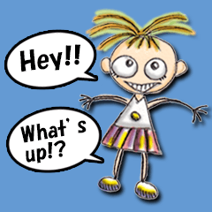 Funny girl Sunny (English)