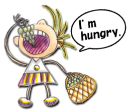 Funny girl Sunny (English) sticker #7179626