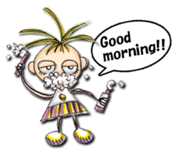 Funny girl Sunny (English) sticker #7179631