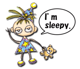 Funny girl Sunny (English) sticker #7179632