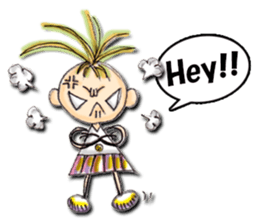 Funny girl Sunny (English) sticker #7179640