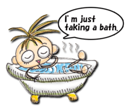 Funny girl Sunny (English) sticker #7179646