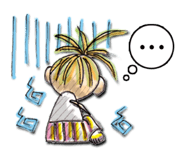 Funny girl Sunny (English) sticker #7179648