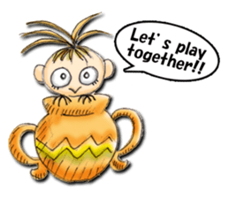 Funny girl Sunny (English) sticker #7179650