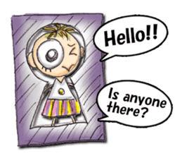 Funny girl Sunny (English) sticker #7179660