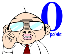 Scolding of boss(English ver.) sticker #7180000