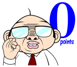 Scolding of boss(English ver.) sticker #7180000