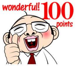 Scolding of boss(English ver.) sticker #7180005