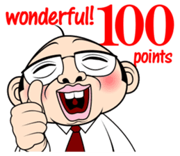 Scolding of boss(English ver.) sticker #7180005