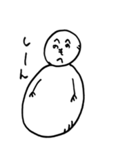 Gentle Snowman sticker #7180287