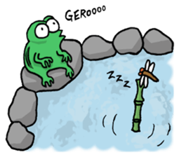 Ninja living in NOW sticker #7180393