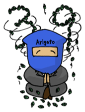 Ninja living in NOW sticker #7180395