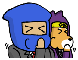 Ninja living in NOW sticker #7180397