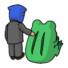 Ninja living in NOW sticker #7180404