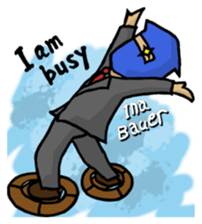 Ninja living in NOW sticker #7180407