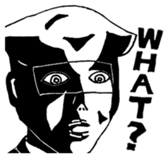 Ninja living in NOW sticker #7180421