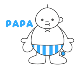 Summer ribbon girl sticker #7180711