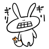 Hagishiriusagichan and hamugoro sticker #7180744