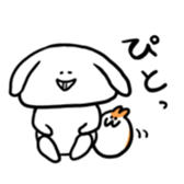 Hagishiriusagichan and hamugoro sticker #7180753