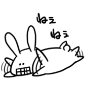 Hagishiriusagichan and hamugoro sticker #7180755