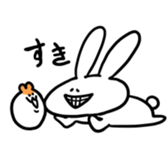 Hagishiriusagichan and hamugoro sticker #7180758