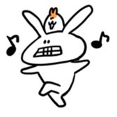 Hagishiriusagichan and hamugoro sticker #7180768