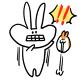 Hagishiriusagichan and hamugoro sticker #7180773