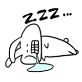 Hagishiriusagichan and hamugoro sticker #7180782