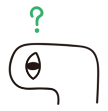 Single eye Emotions sticker #7180821