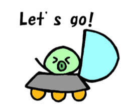 Martian's life sticker #7181169