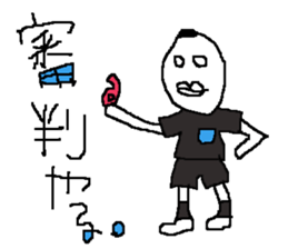 yokai football sticker #7181517