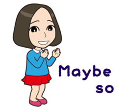 Shimy-chan,such as child sticker #7182304