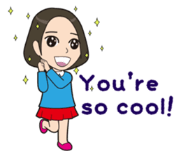 Shimy-chan,such as child sticker #7182312