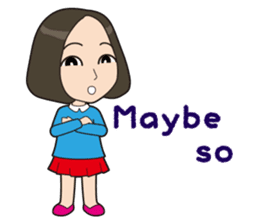 Shimy-chan,such as child sticker #7182315