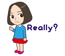 Shimy-chan,such as child sticker #7182318