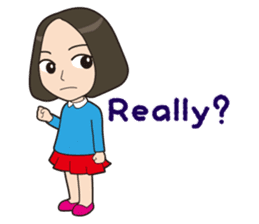 Shimy-chan,such as child sticker #7182318