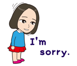 Shimy-chan,such as child sticker #7182322