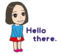 Shimy-chan,such as child sticker #7182324