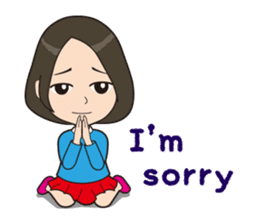 Shimy-chan,such as child sticker #7182327