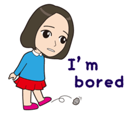 Shimy-chan,such as child sticker #7182328